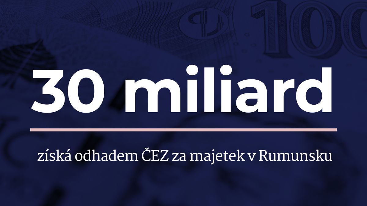 ČEZ se stáhl z Rumunska. Většinu majetku prodal za odhadem 30 miliard